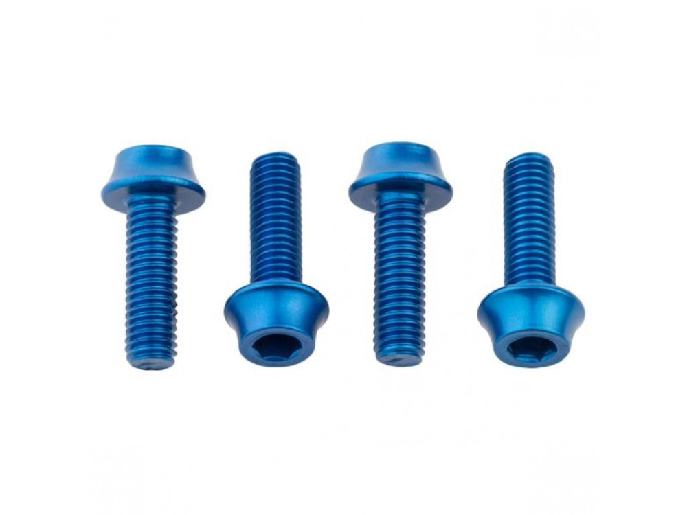 Wolf Tooth Flaschenhalter Schrauben blau