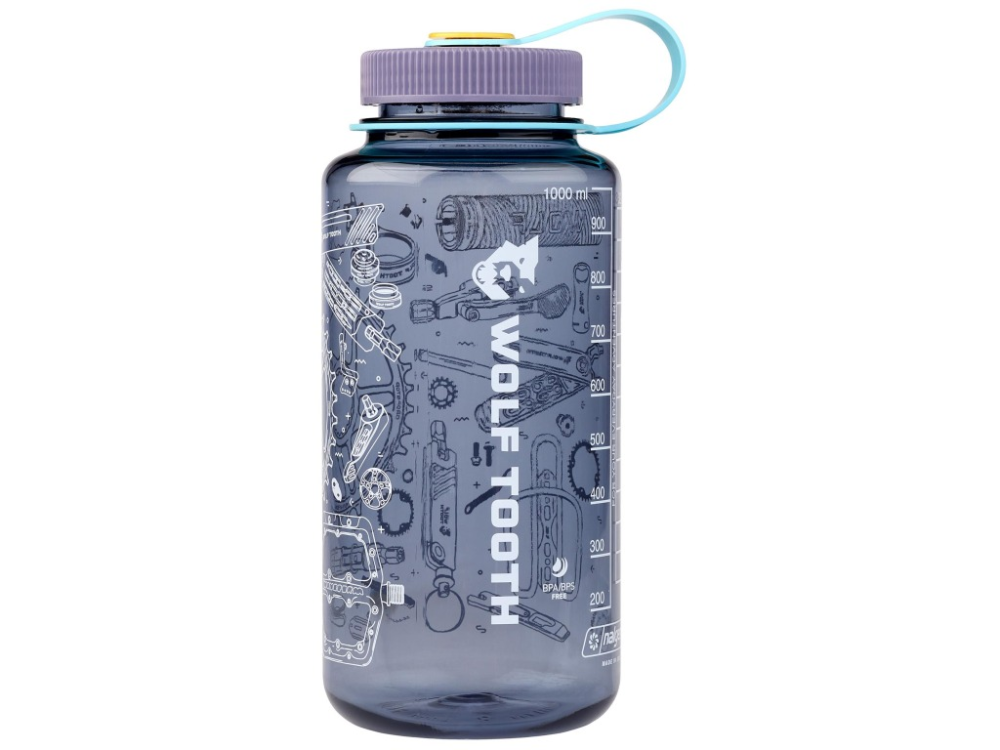 Wolf Tooth Nalgene Bottle 32 oz_1 Smoke/Black