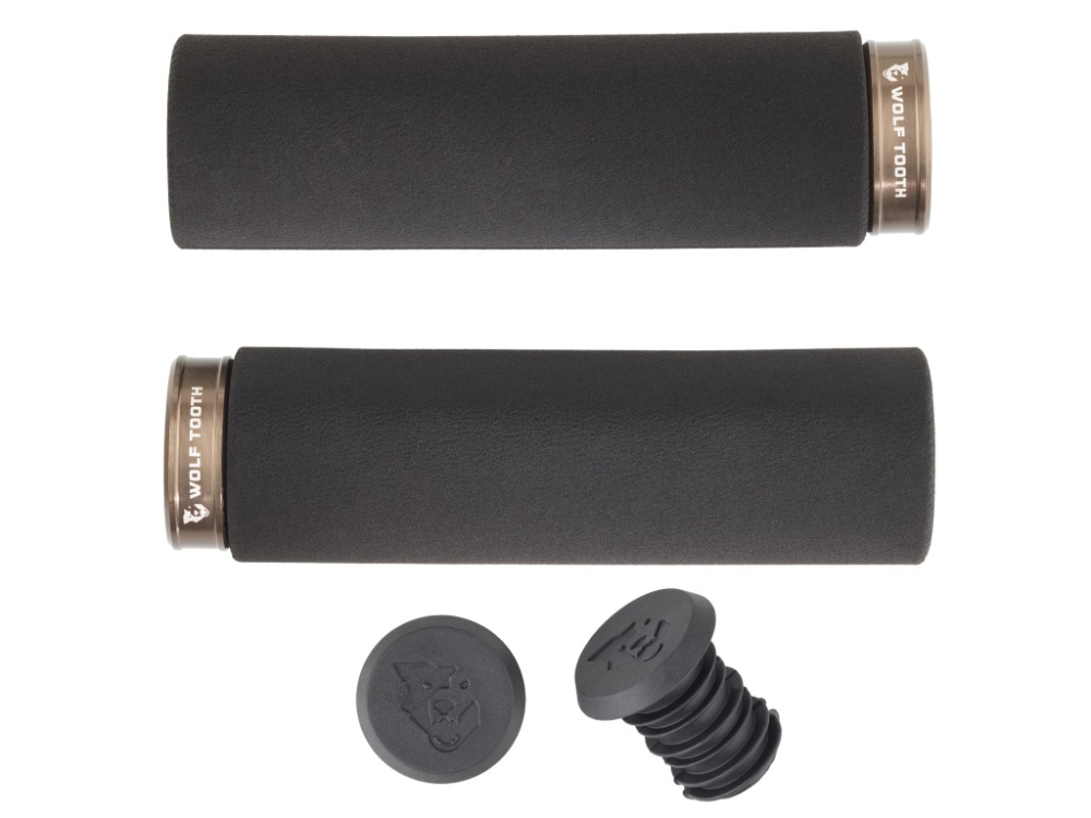 Wolf Tooth Fat Paw Lock-On Grips schwarz-espresso