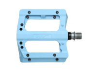 HT-Components PA12A Flat Pedal sky blau