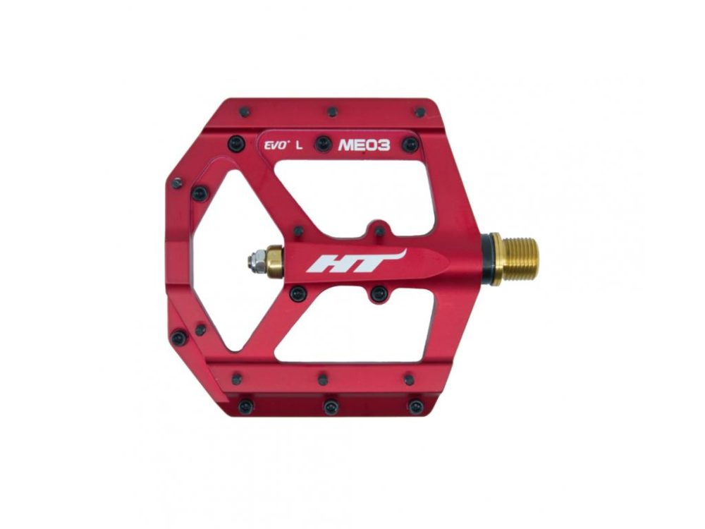 HT-Components ME03T Flat Pedal matt rot
