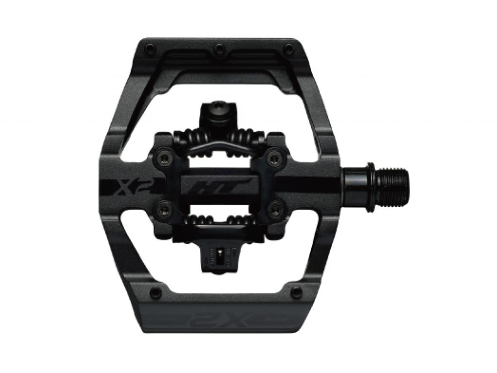 HT-Components X2 Downhill Pedal stealth black