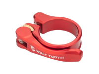 Ultralight Sattelklemme 29.8, mit Schnellspanner rot