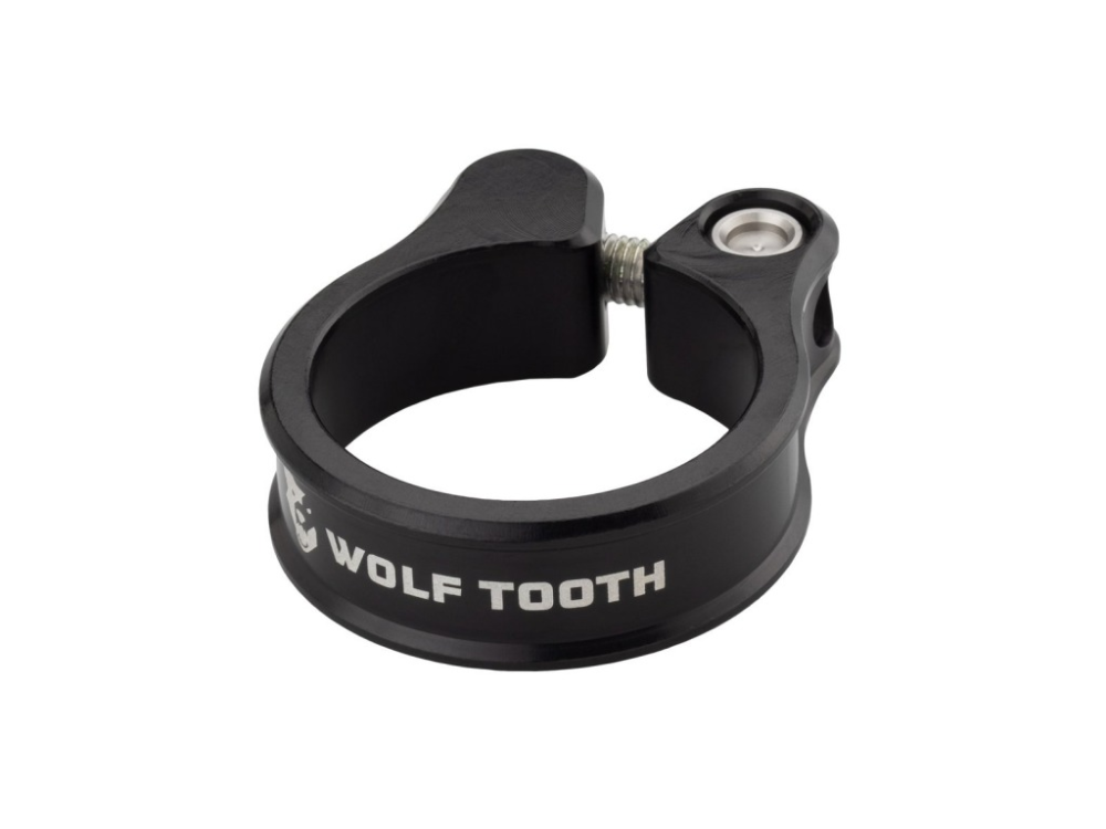 Wolf Tooth Ultralight Sattelklemme 34.9 schwarz