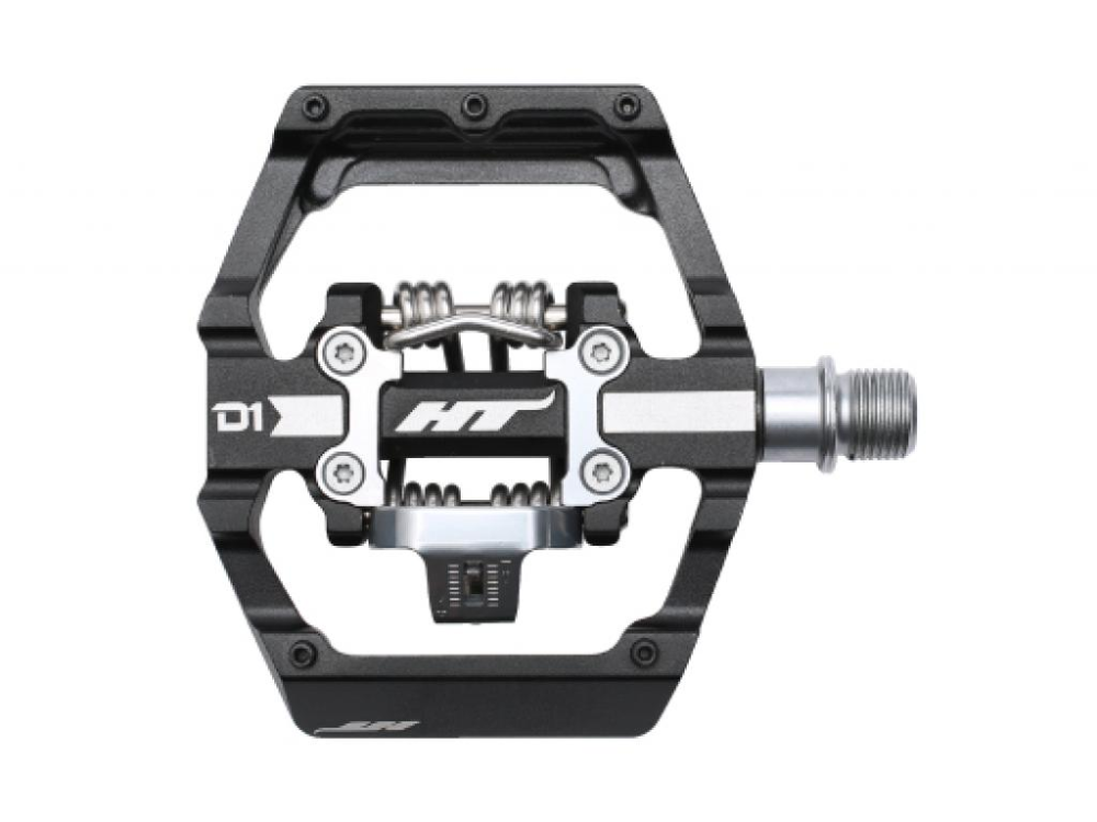 HT-Components D1 Dual Pedal schwarz