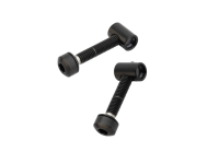 Wolf Tooth Bollt / Barrel Nut Set Titan schwarz (1b)