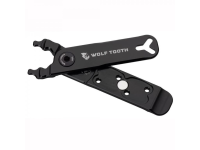 Wolf Tooth Pack Pliers Master-Link Multi-Tool schwarz-rot