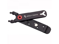 Wolf Tooth Pack Pliers Master-Link Multi-Tool schwarz-rot