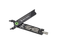 Wolf Tooth Pack Pliers 8-Bit Multi-Tool schwarz-grün