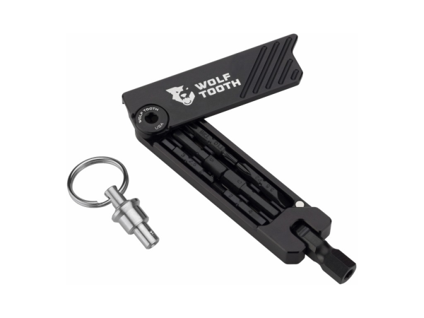 Wolf Tooth 6-Bit Hex Wrench Multi-Tool with Keyring