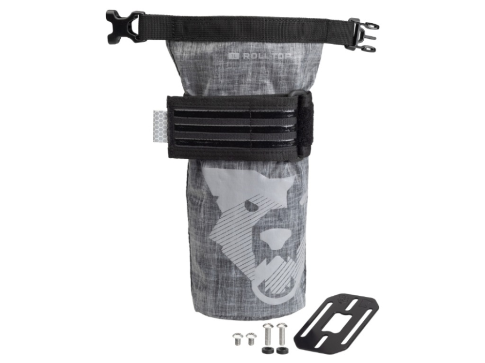 Wolf Tooth B-Rad TekLite Roll-Top Bag inkl. Strap & Platte, 0.6L