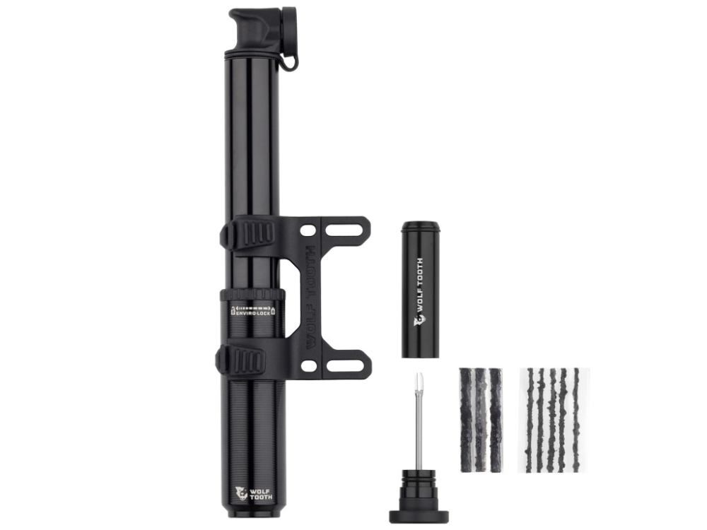 Wolf Tooth EnCase Pumpe 85ccm & Tubless Tire Plugs