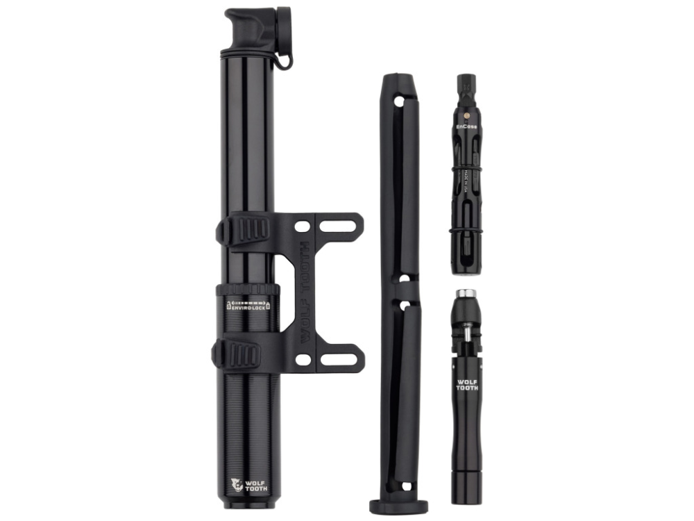 Wolf Tooth EnCase Pumpe 85ccm & Hex Bit Multi+Chain+Tireplug Tool