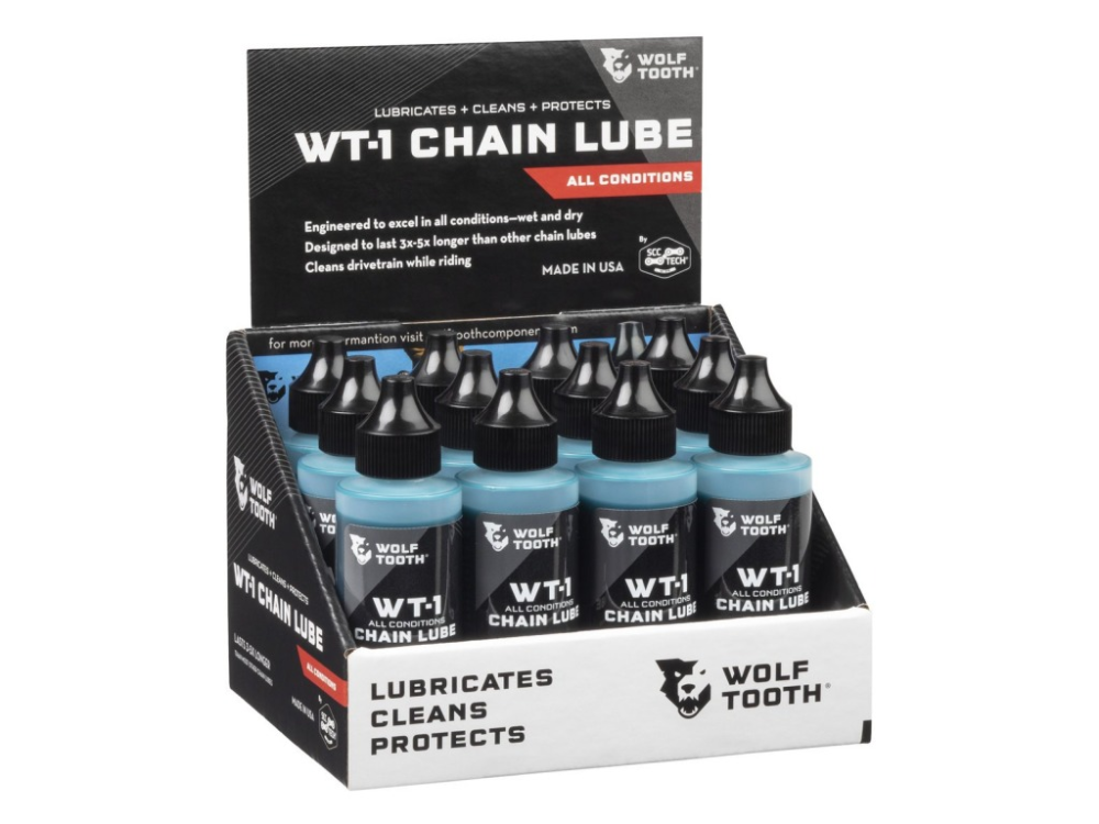 Wolf Tooth WT-1 Ketten Öl 12 x 59ml Verpakungseinheit