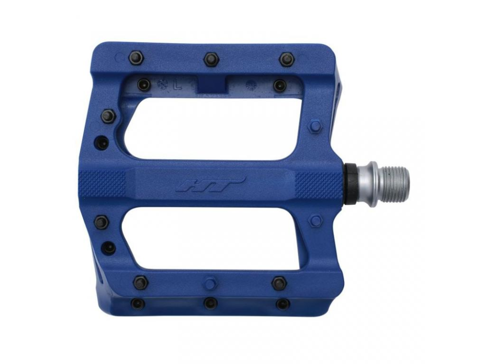 HT-Components PA01A Flat Pedal dunkel blau