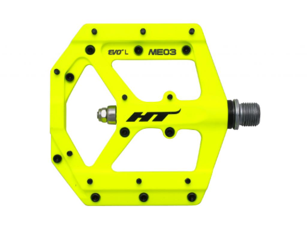 HT-Components ME03 Flat Pedal neon gelb