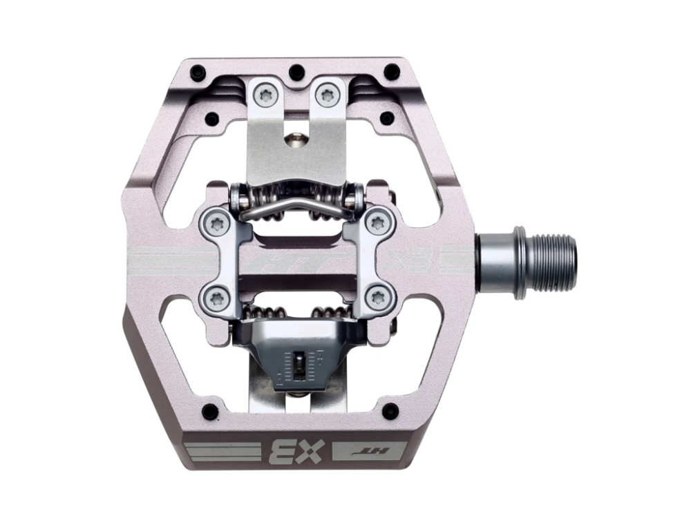 HT-Components X3 Downhill Pedal grau