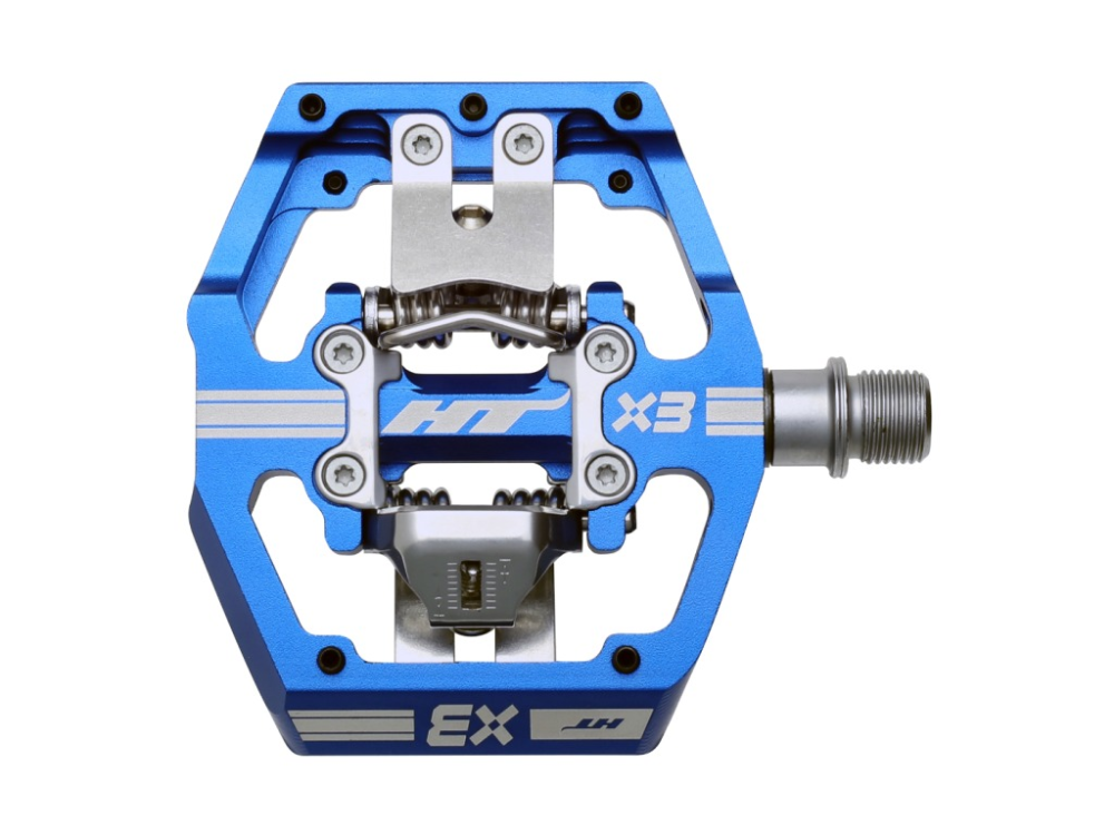 HT-Components X3 Downhill Pedal royal blau