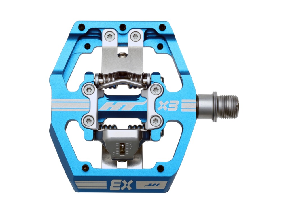 HT-Components X3 Downhill Pedal marine blau