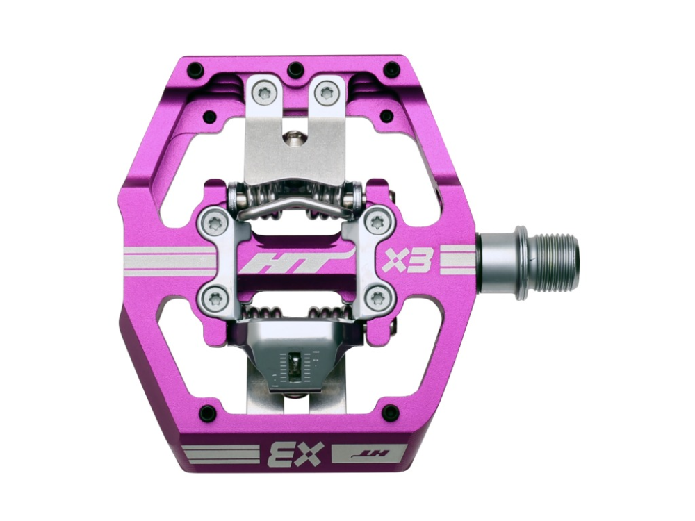 HT-Components X3 Downhill Pedal violett