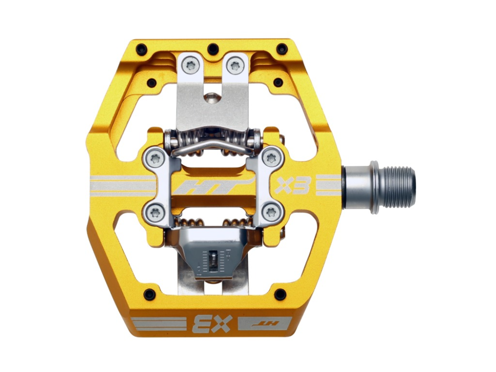 HT-Components X3 Downhill Pedal gold