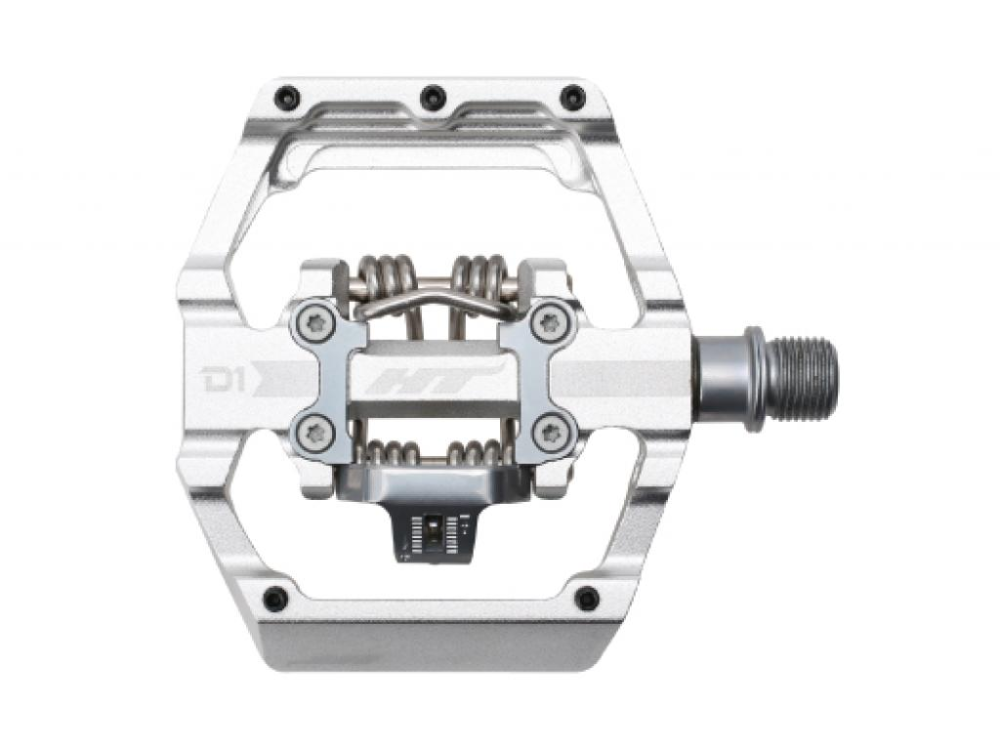 HT-Components D1 Dual Pedal silber