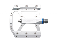 AE05 Flat Pedal silber