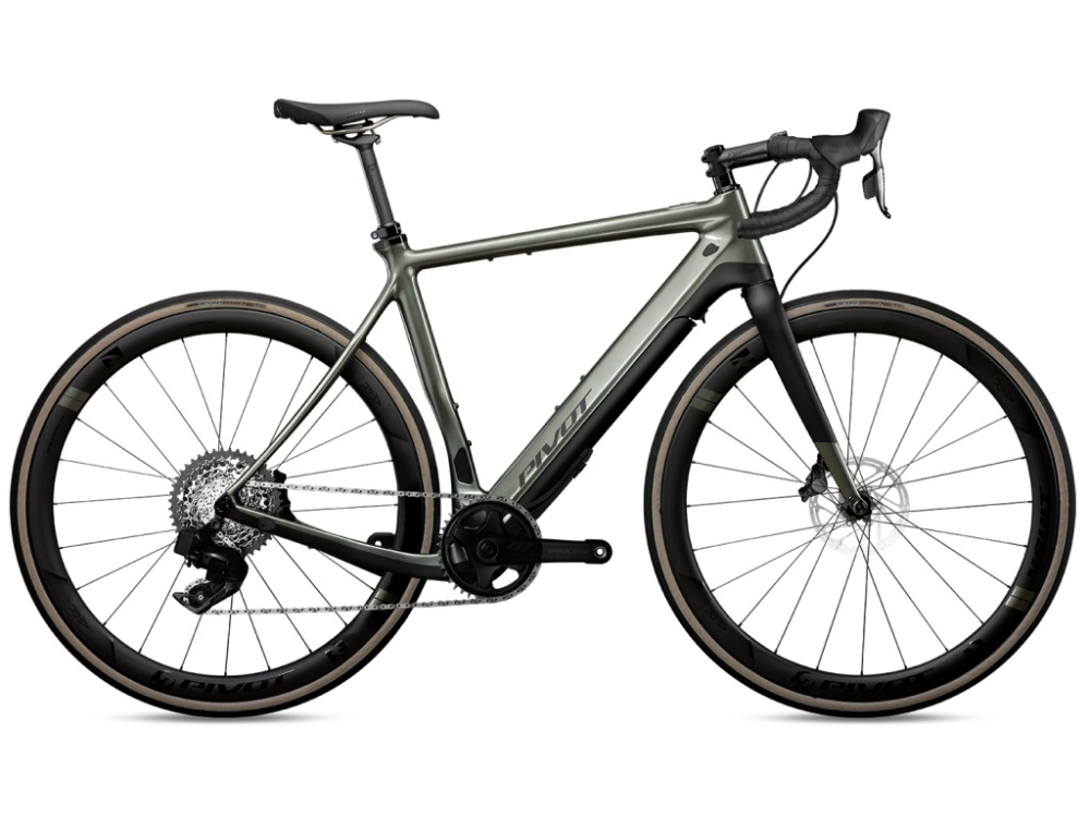 Pivot Cycles E-Vault glacial green metallic