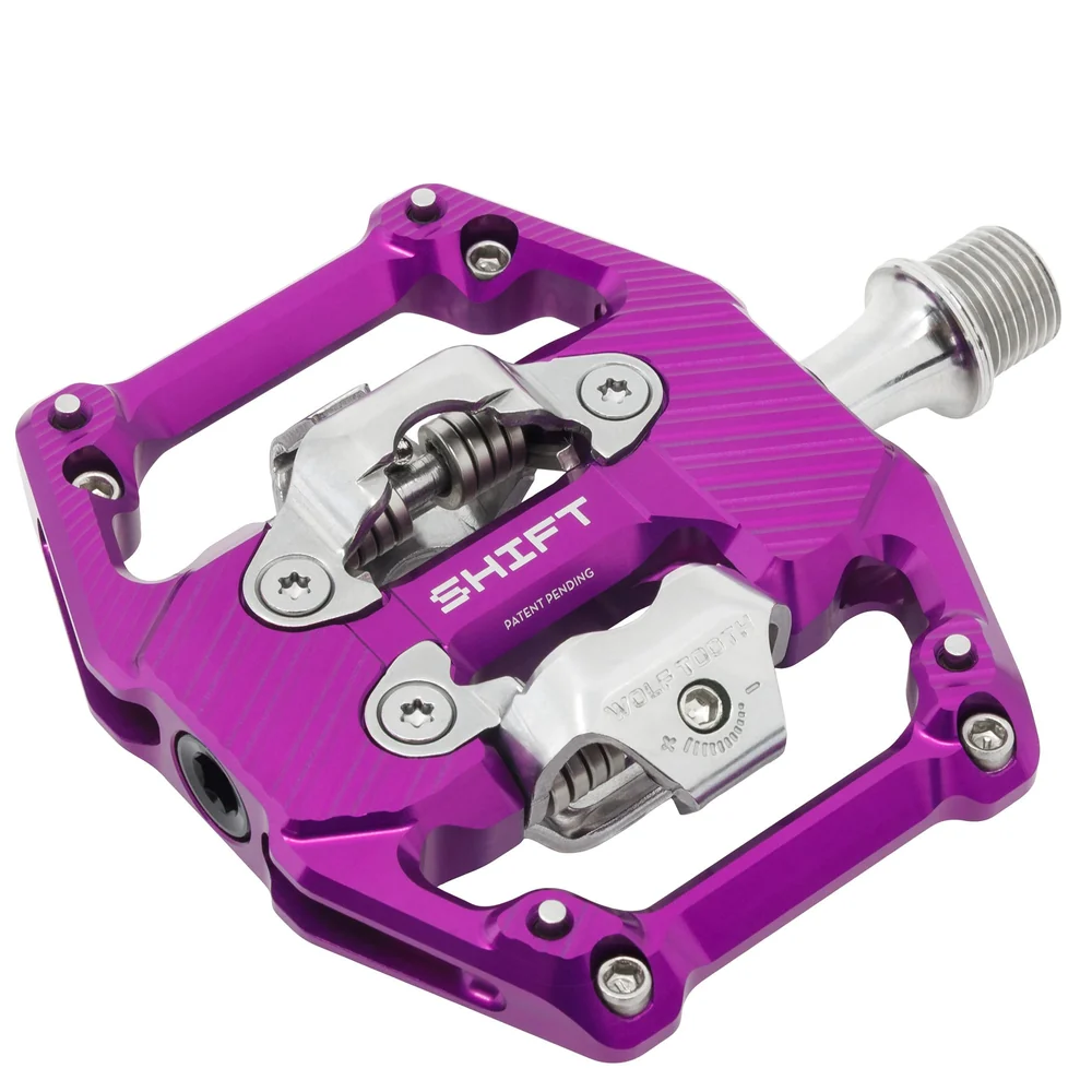 Wolf Tooth SHIFT GRAVITY Pedale ultra violett