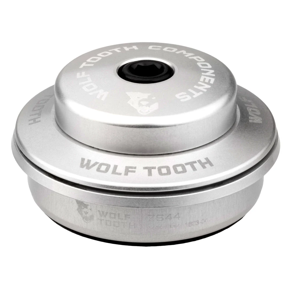 Wolf Tooth Precision Premium ZS44/28.6, 6mm, Upper raw silver