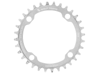 Wolf Tooth MTB BCD104 Drop-Stop B Raw silver 30 Zähne