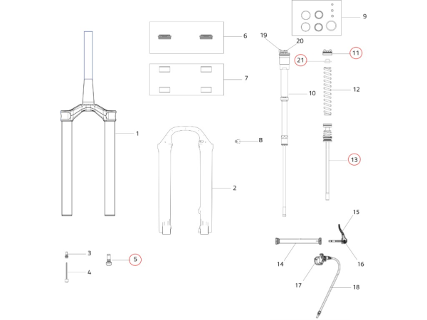 Formula Upgrade Kit Selva (R/S) to Selva C 27,5"