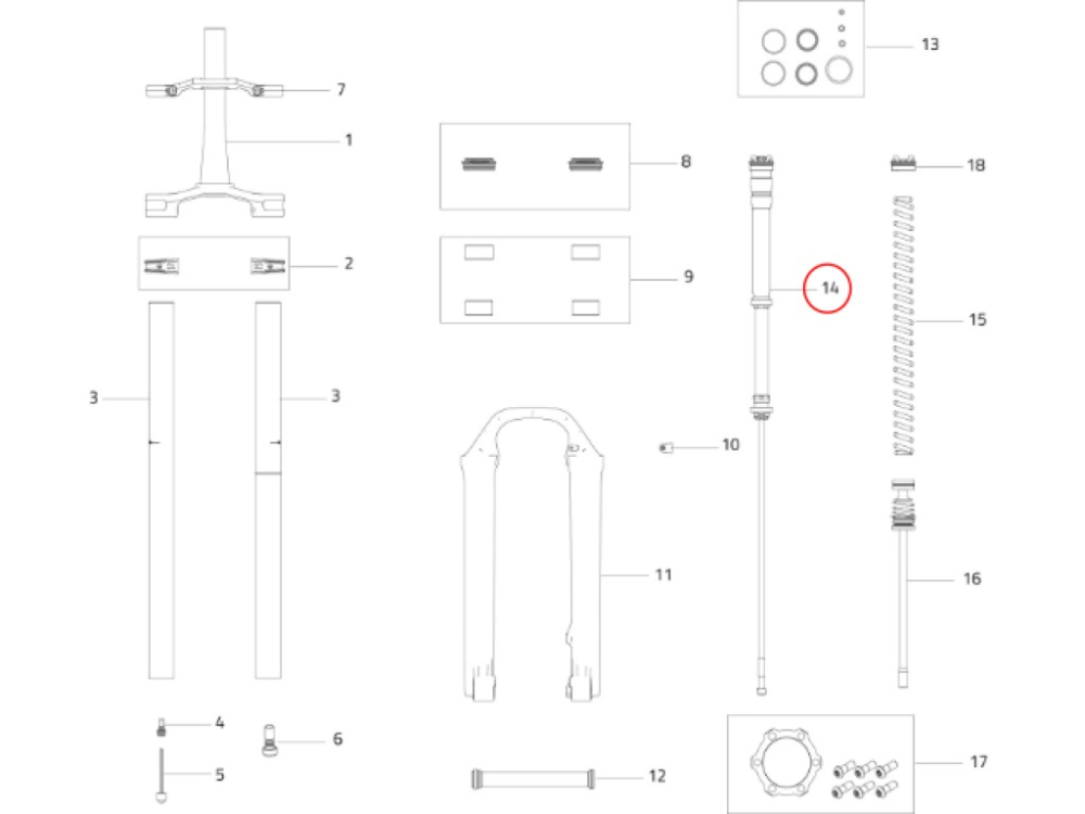 Formula Hydraulic cartridge kit FASTER REBOUND Nero C / Nero R