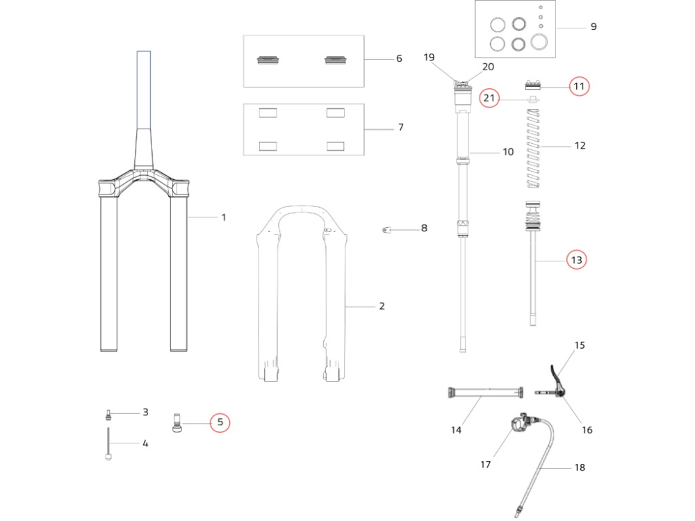 Upgrade Kit Selva (R/S) to Selva C 27,5"