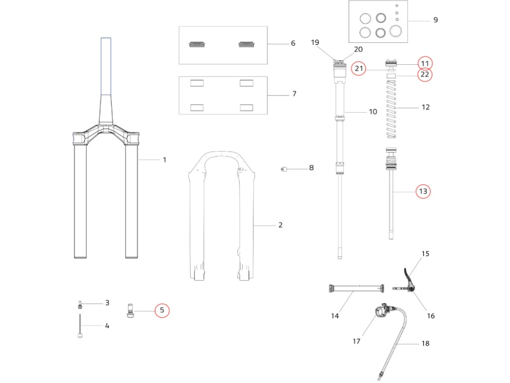 Upgrade Kit Selva (R/S) to Selva C 29"