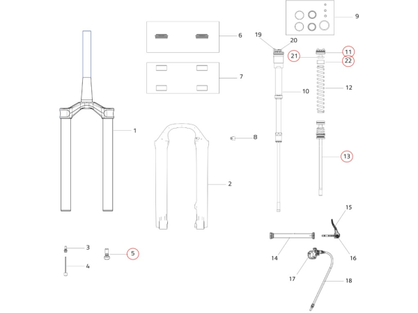 Upgrade Kit Selva (R/S) to Selva C 29"