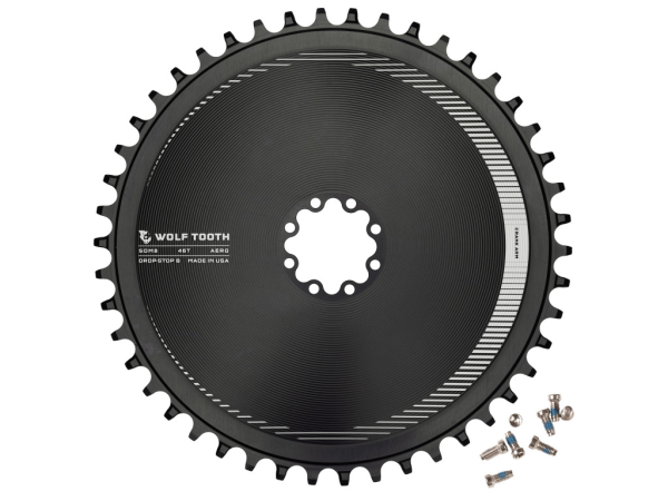 Wolf Tooth Aero Direct Mount Chainring for SRAM 8-Bolt Gravel / Road Cranks