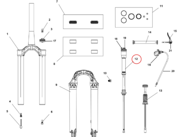 CTS / Hydraulic / Lock Out Parts