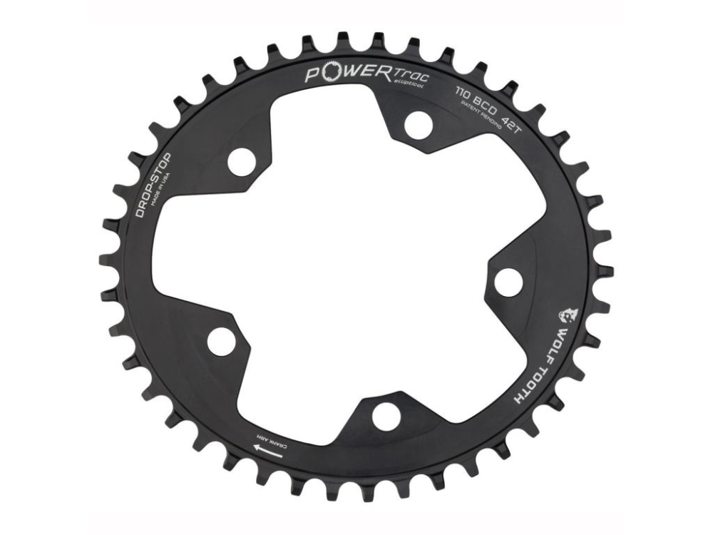 Wolf Tooth Oval BCD110 Gravel / CX / Road  Drop-Stop B 38 Zähne