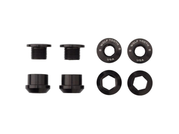 Wolf Tooth Kettenblattschrauben Kit M8 4stk.