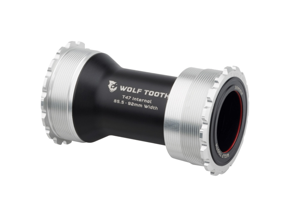 Wolf Tooth T47 Tretlager für 30 mm Achse silver raw