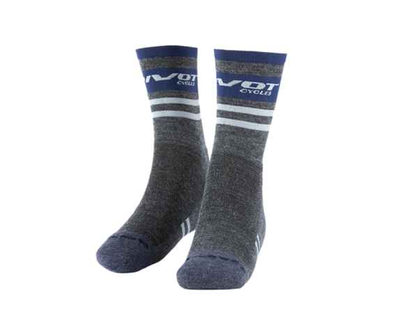 Pivot Cycles Socken Factory Gray & Navy