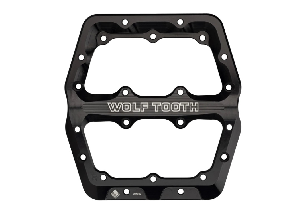 Wolf Tooth Waveform Pedal Body Small rechts, schwarz