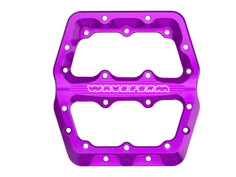 Wolf Tooth Waveform Pedal Body Small rechts, violett