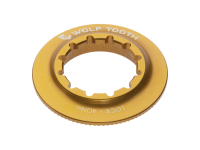 Wolf Tooth Centerlock Rotor Lockring IS gold