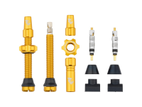 Wolf Tooth Tubless Alu Ventil 40mm Kit gold