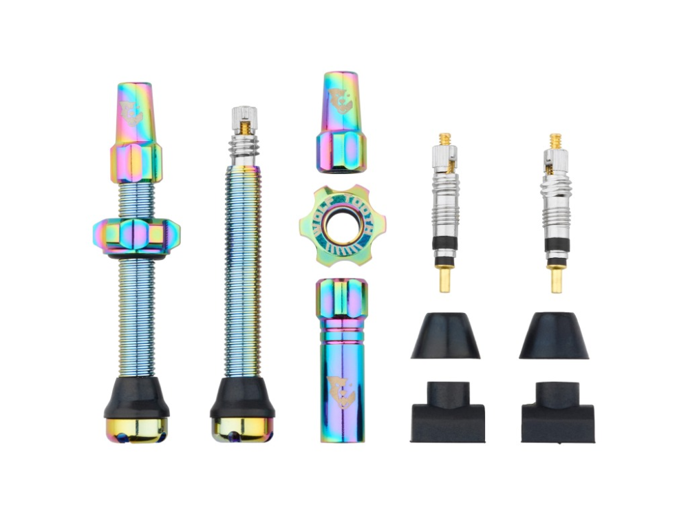 Wolf Tooth Tubless Alu Ventil 40mm Kit oilslick