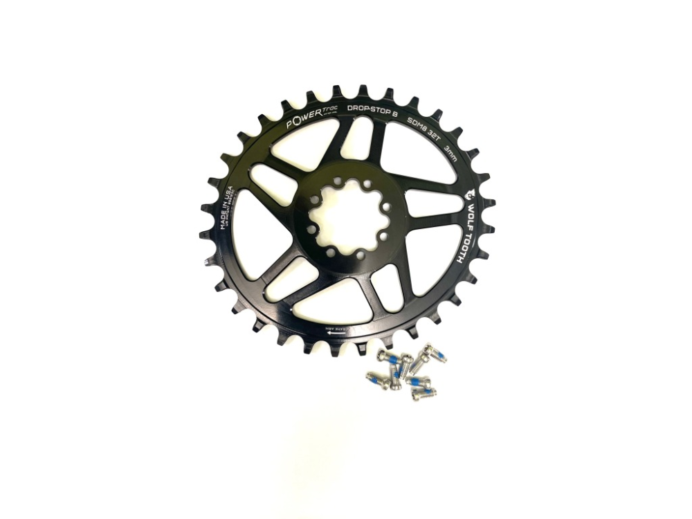 SRAM Oval Direct Mount   MTB 8 Bolt Drop-Stop B