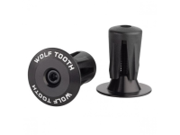 Wolf Tooth Alloy Bar End Plug silber