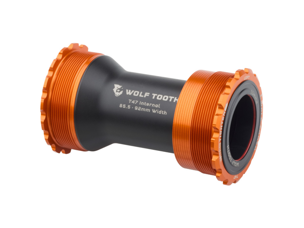 Wolf Tooth T47 Tretlager für 30 mm Achse orange